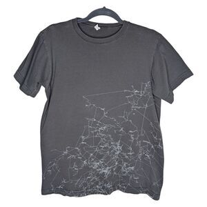 Eve Online T Shirt Size Medium Anvil Rare Gaming Galaxy Region Space Star Map‎